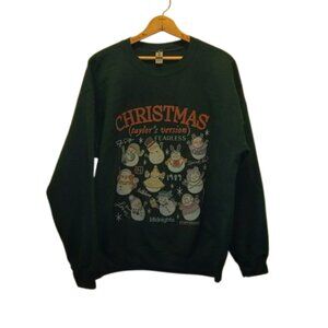 Gildan Size L Christmas Taylor Swift's Songs Ugly Christmas Sweater Sweatshirt